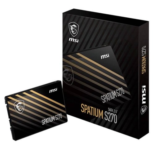 Disco SSD 2.5″ MSI Spatium S270 480GB 3D NAND SATA III